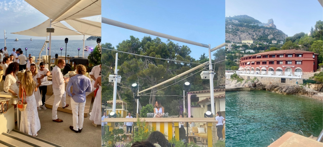 Soirée électro-deep au Club La Vigie du Monte-Carlo Beach, partenaire Jutheau Husson, animée par Ginda Brincè