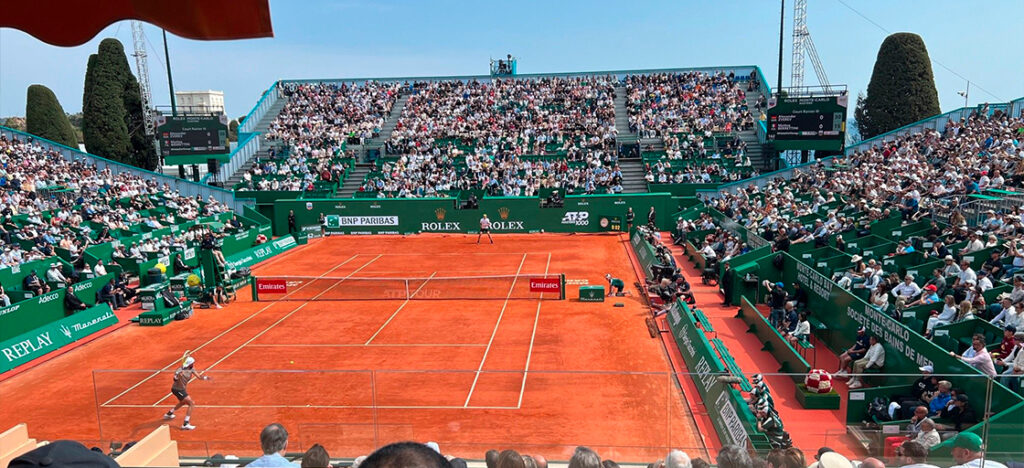 Jutheau Husson at the Rolex Monte-Carlo Masters 2025