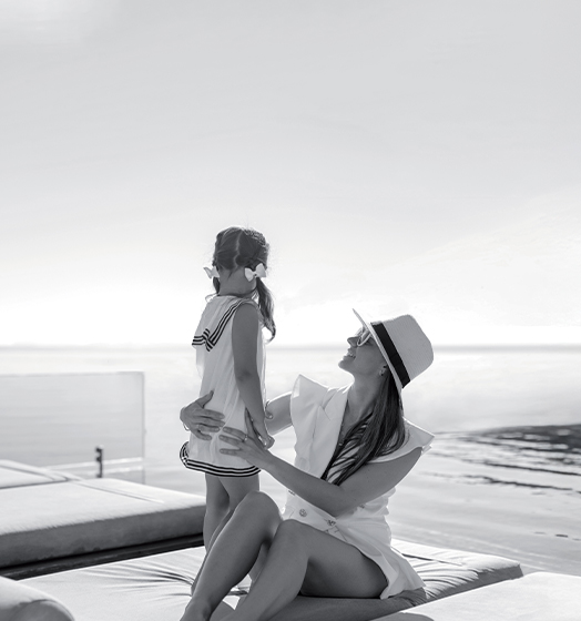 femme et sa fille clientele privee