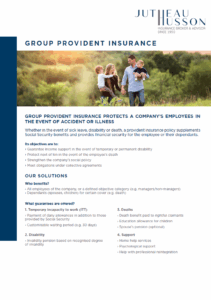 group provident insurance jutheau husson