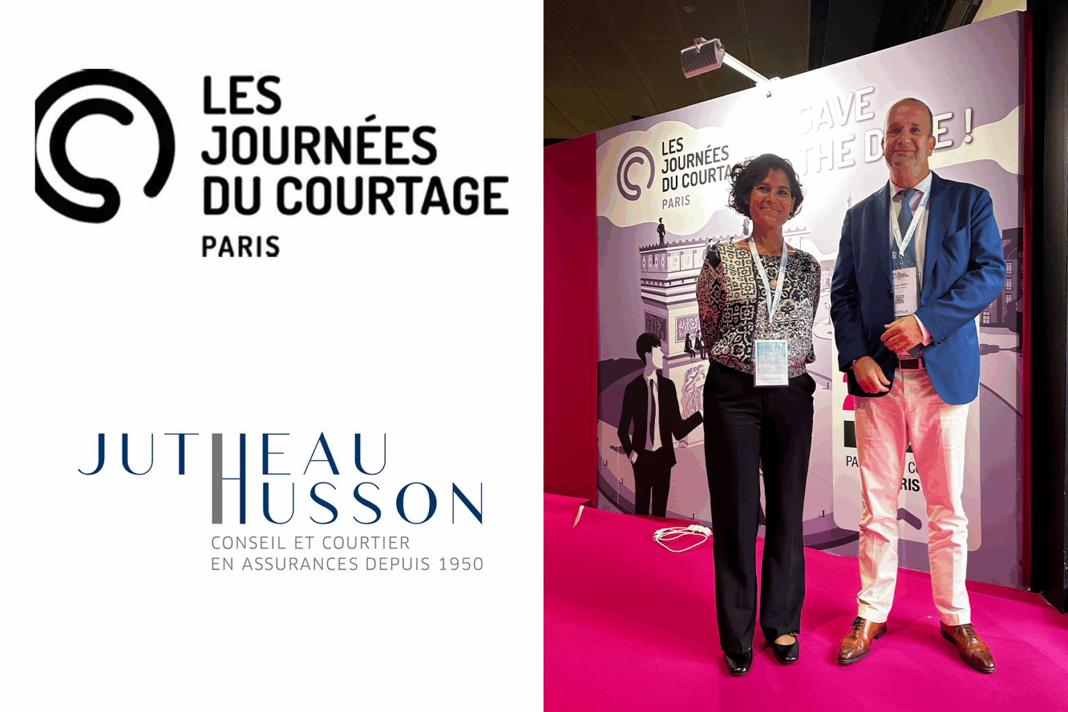 Jutheau Husson participe aux Journées du courtage 2025 à Paris